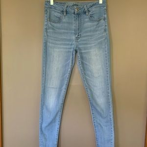 AEO Hi-rise Jegging Size 10 Super Stretch